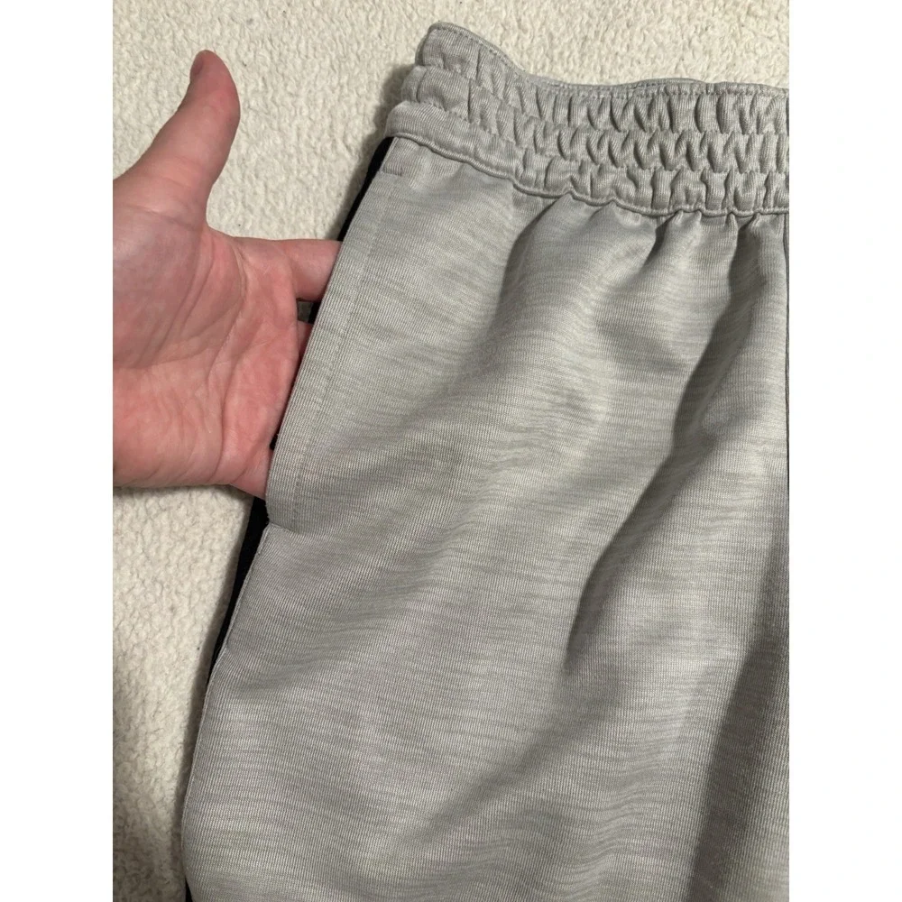 Nike Sweatpants Youth Sz Sm Gray Standard Fit Logo Dri Fit Joggers